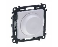 Ротативен димер 300W, Legrand VALENA, БЯЛ