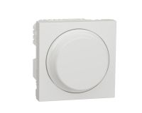 Механизъм универсален ротативен димер за LED, бял, Unica New